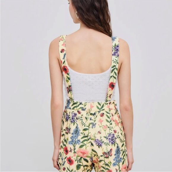 NWT Cider Floral Print Overalls - Picture 8 of 8